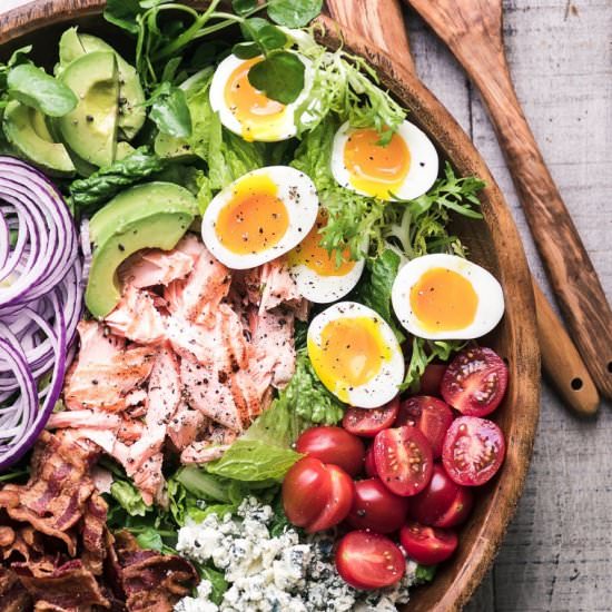 Salmon Cobb Salad