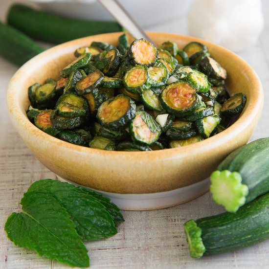FRIED ZUCCHINE ALLA SCAPECE