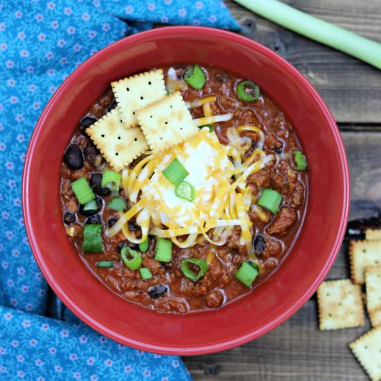 Sweet n Spicy Venison Chili
