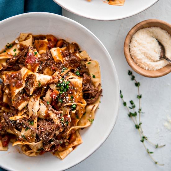 Instant Pot Italian Beef Ragu