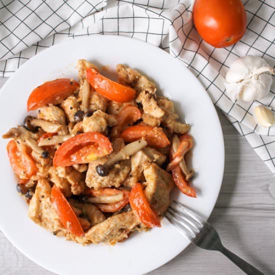 Chicken Marsala with Mushrooms