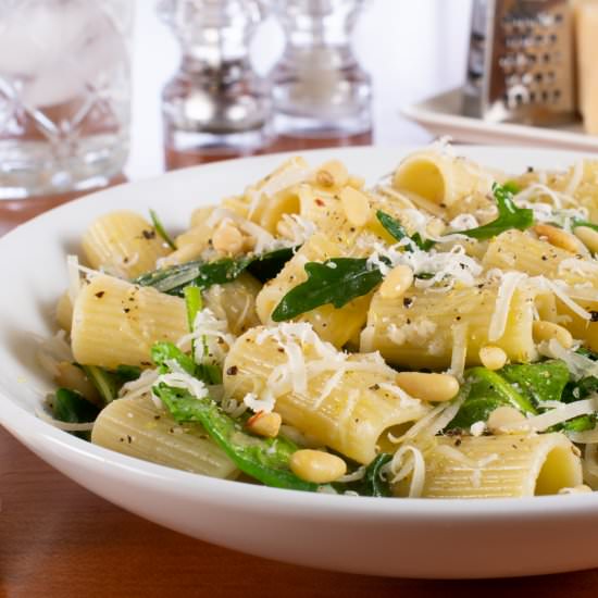 Lemony Rigatoni