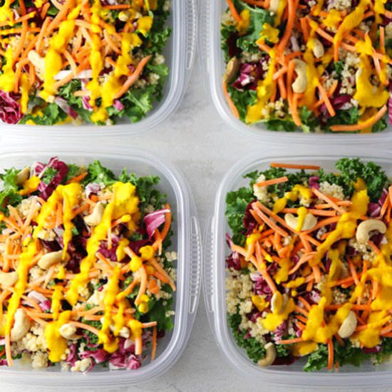 Asian Quinoa Kale Salad