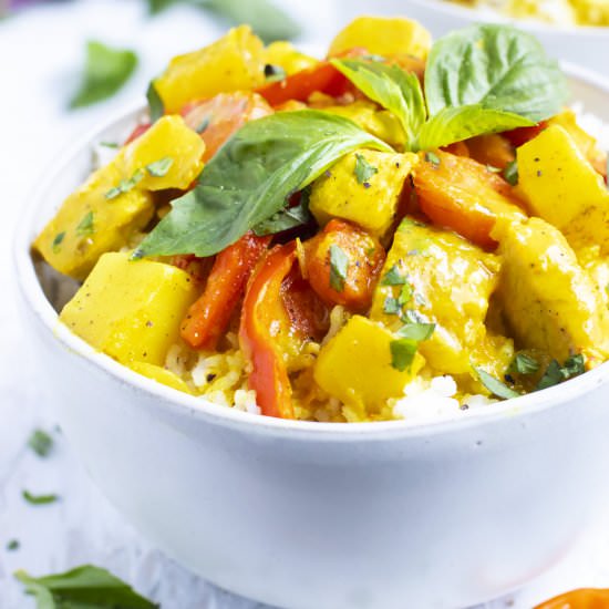 Thai Yellow Chicken Curry
