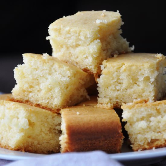Eggless Condensed Milk Cake