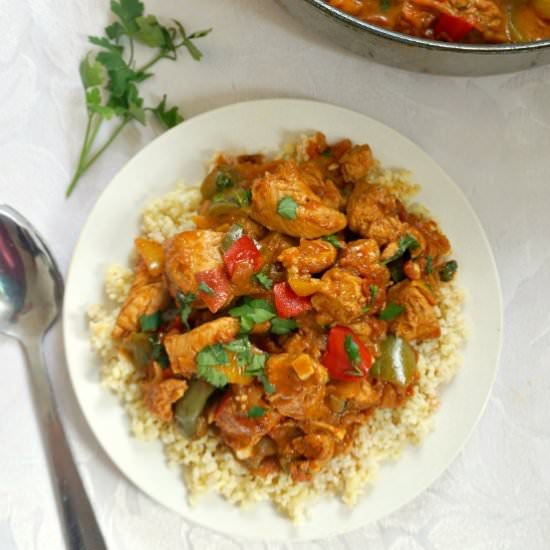 Easy Chicken Goulash