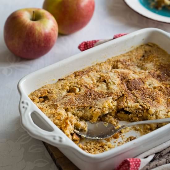 Apple Dump Cake From Scratch