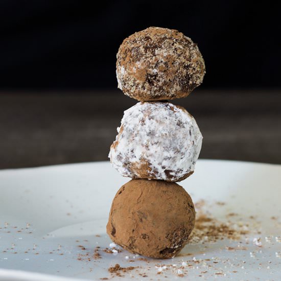 Vegan Baileys Truffles