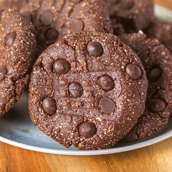 Keto Chocolate No Bake Cookies
