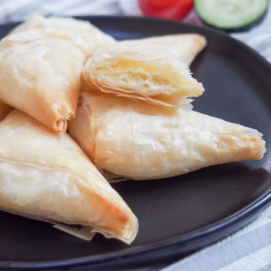 Tiropita – Greek cheese pastries