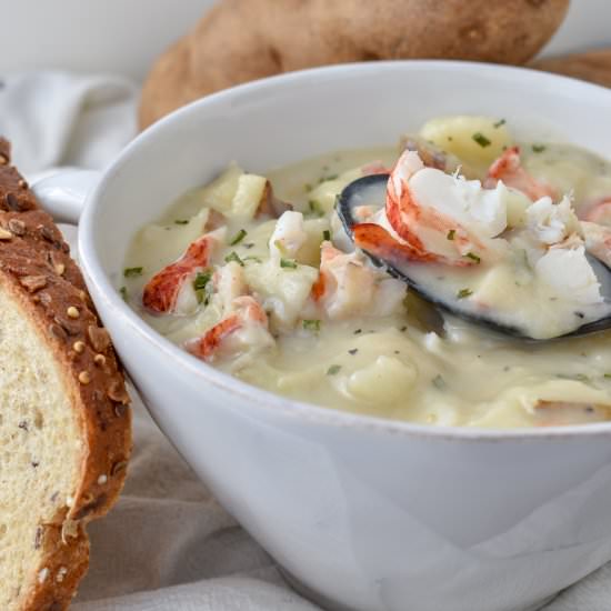 Lobster Potato Soup