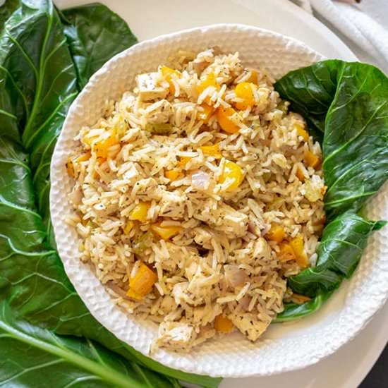Vegan Dirty Rice {Gluten-Free}