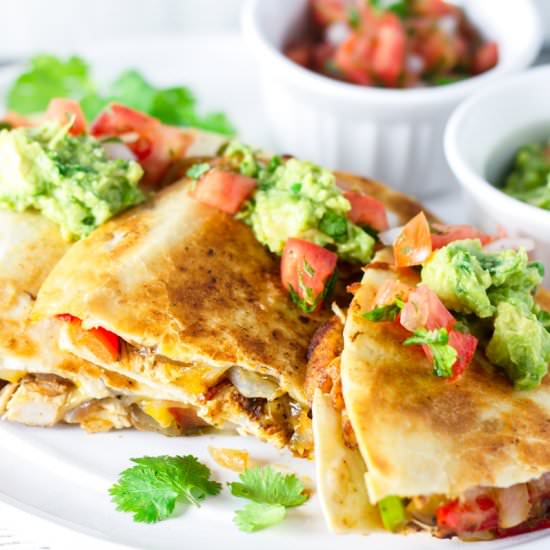 Chicken Quesadillas
