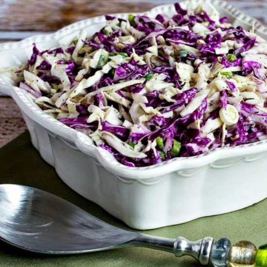Easy Blue Cheese Coleslaw
