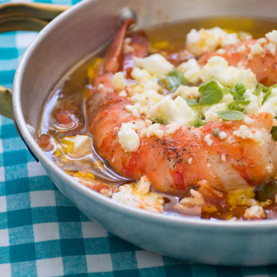Prawn Saganaki