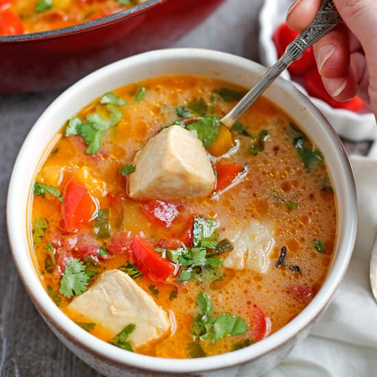 Paleo Whole30 Fish Stew