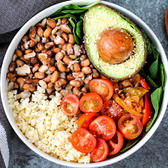Low-Carb Buddha Bowl