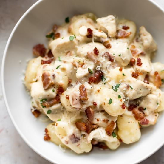 Chicken Bacon Gnocchi