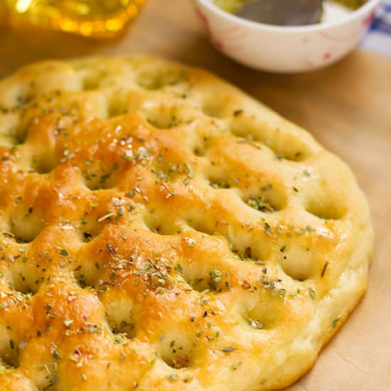 Homemade Easy Focaccia