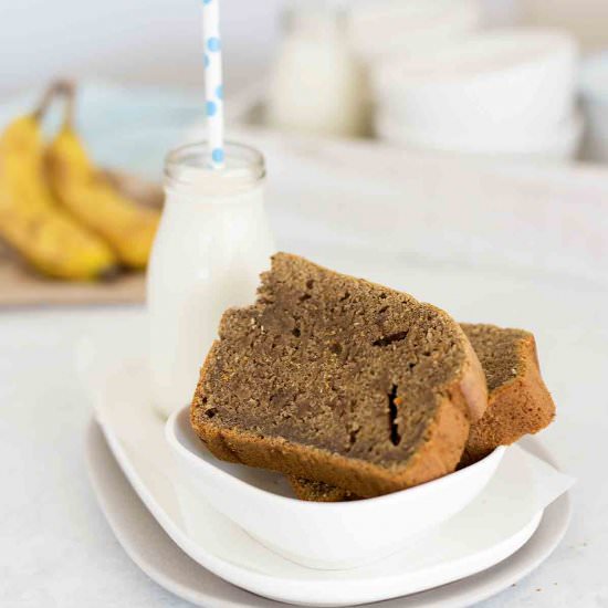 Organic Banana Peel Bread