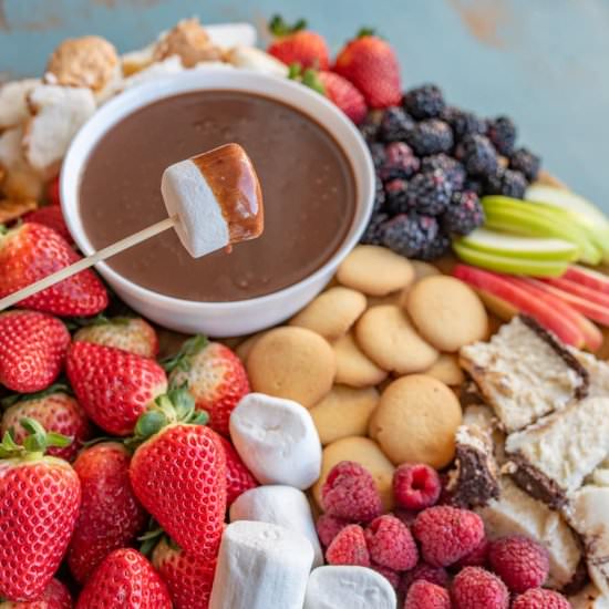 Homemade Chocolate Fondue