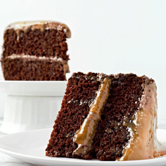 Salted Caramel Chocolate Cake