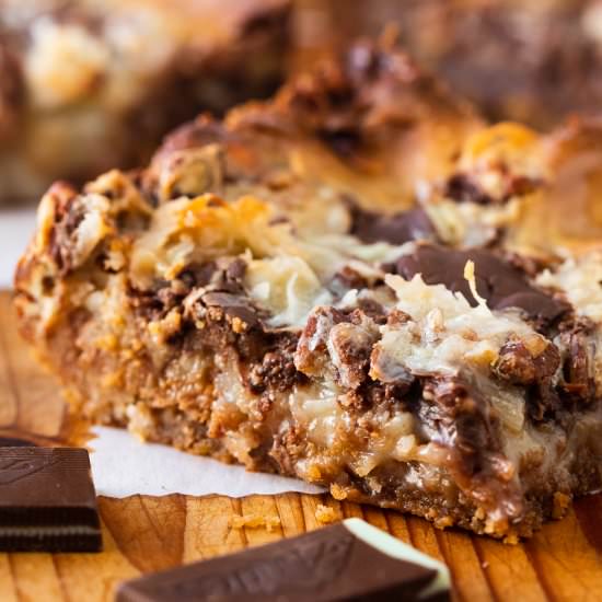 Mint Chocolate Magic Bars