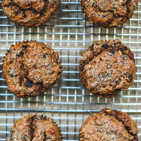 raisin bran muffins