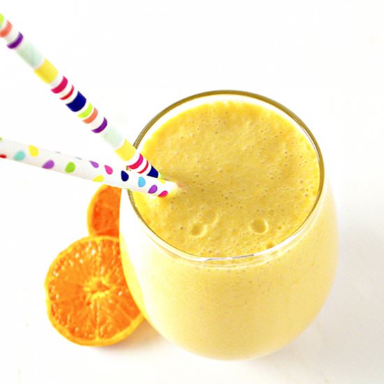 Mandarin Orange Creamsicle Smoothie