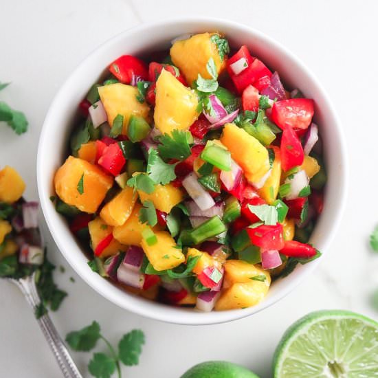Mango Jalepeno Salsa