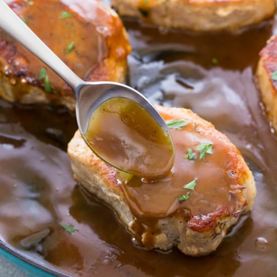 Pan Seared Pork Chops