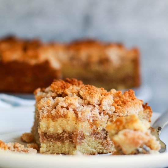 Paleo Cinnamon Coffee Cake