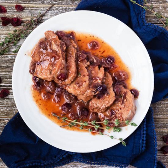 Instant Pot Cranberry Pork
