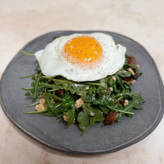 Arugula Salad with Bacon