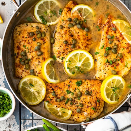 Easy Chicken Piccata Recipe