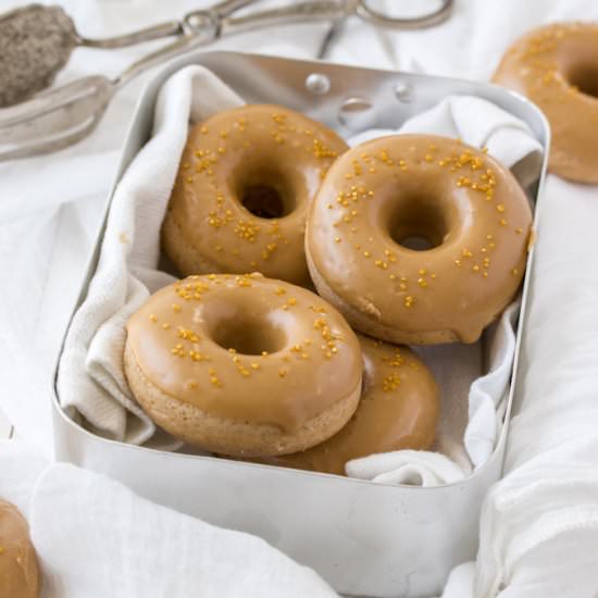 Cinnamon Baked Cake Donuts