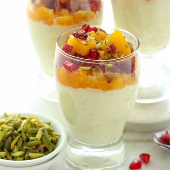 Makhana Phirni Parfait