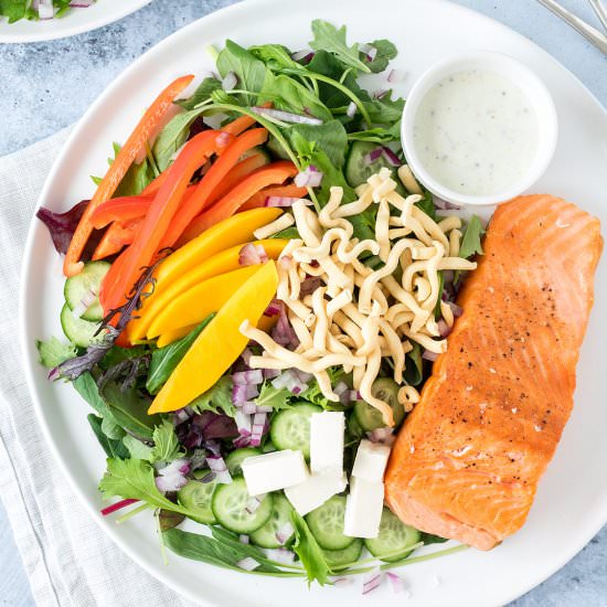 Salmon and Mango Salads