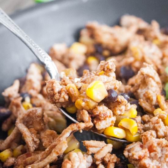Easy One Skillet Mexican Chicken