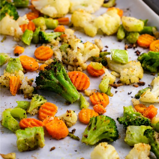 Frozen Roasted Vegetables