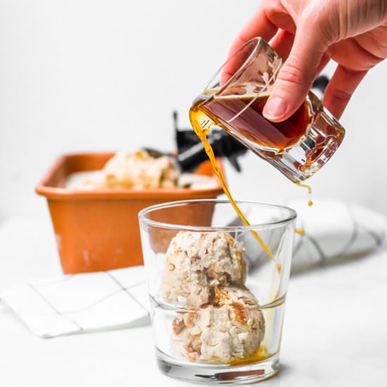 Sweet potato pie ice cream