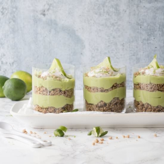 Key Lime Pie Pudding Parfaits