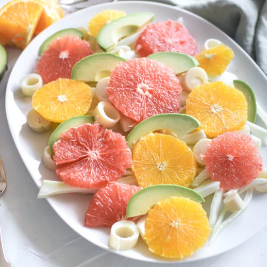 Citrus Fennel Avocado Salad