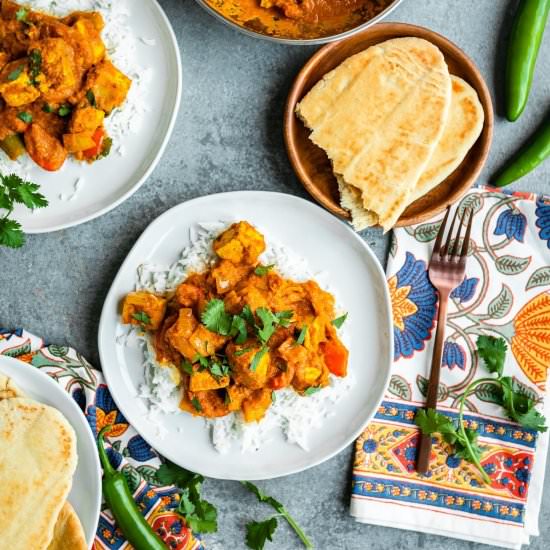 Tofu Jalfrezi