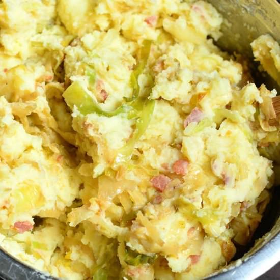 Colcannon- Irish Mashed Potatoes