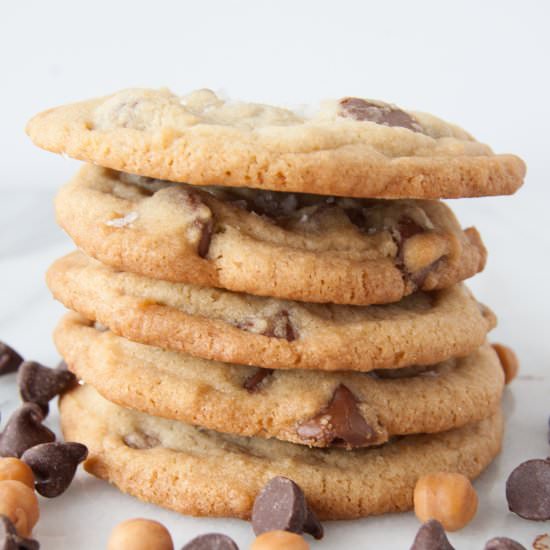 Caramel Chocolate Chip Cookies