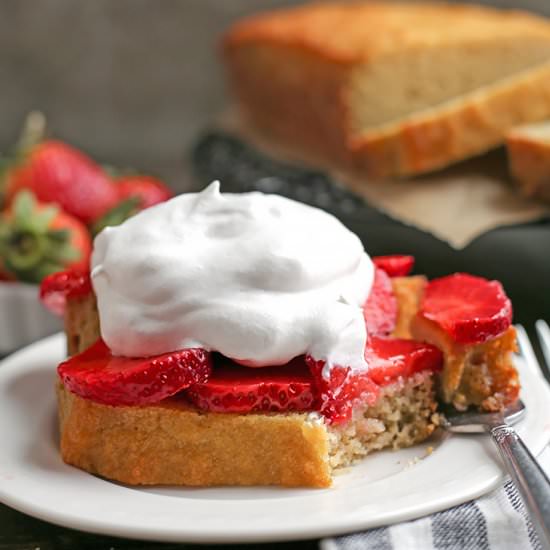 Paleo Strawberry Shortcake