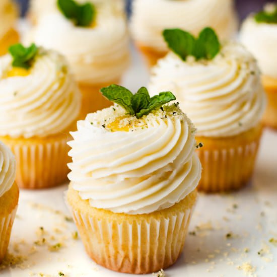 Mini Mojito Cupcakes
