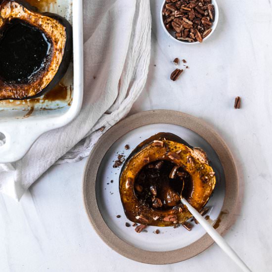 Vanilla-Bourbon-Balsamic Squash