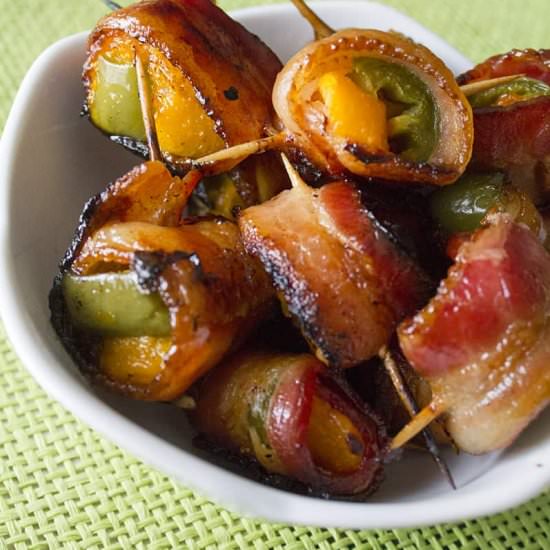 Bacon Wrapped Apricots